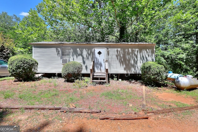 view of manufactured / mobile home