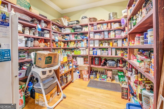 view of pantry