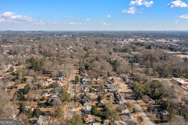 bird's eye view