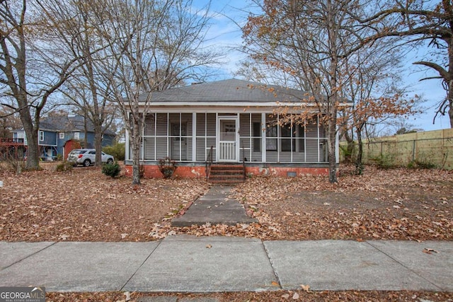 view of front of house