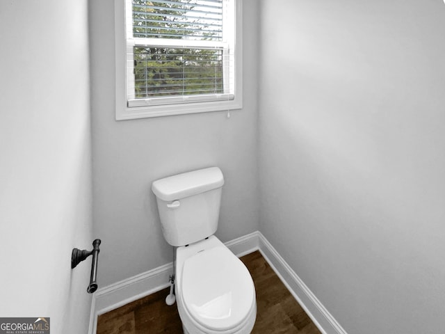 bathroom with toilet