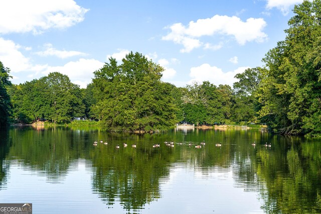 view of water feature