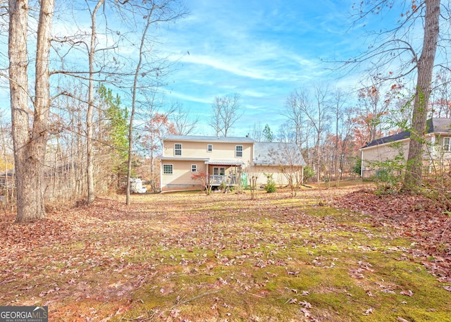 view of back of house