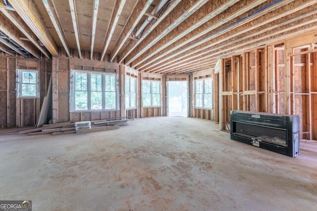 misc room with a healthy amount of sunlight