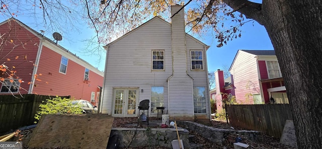 view of rear view of property