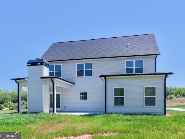 1215 White Oak Way, Griffin, GA 30224 - rear view of property featuring roof with shingles