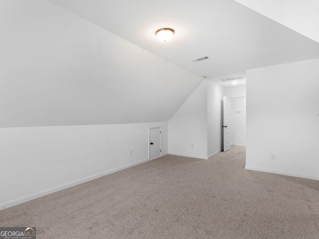 1215 White Oak Way, Griffin, GA 30224 - additional living space featuring light carpet and lofted ceiling
