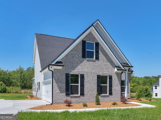 1215 White Oak Way, Griffin, GA 30224 - view of front of property featuring concrete driveway, brick siding, and an attached garage