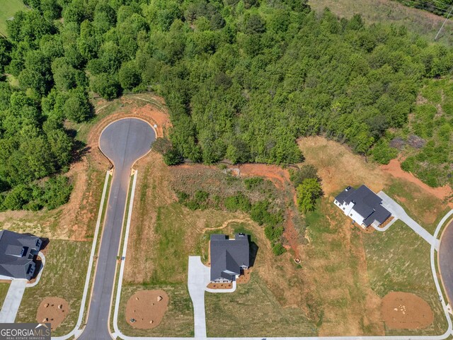 1215 White Oak Way, Griffin, GA 30224 - aerial view of property and surrounding area featuring a forest