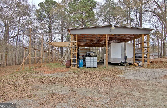 2020 Moore Rd, Moreland, GA 30259 - exterior space featuring a carport