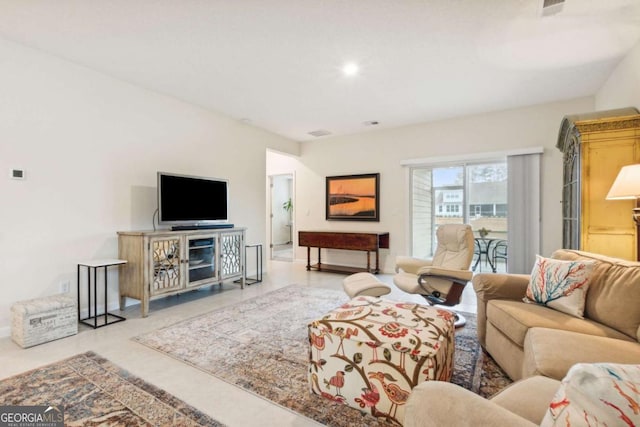 view of living room