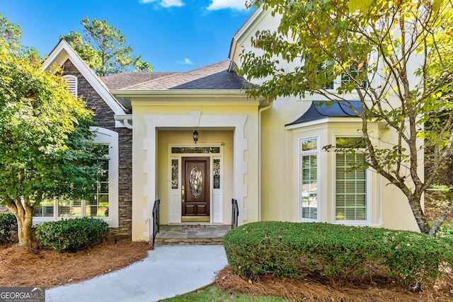 view of entrance to property