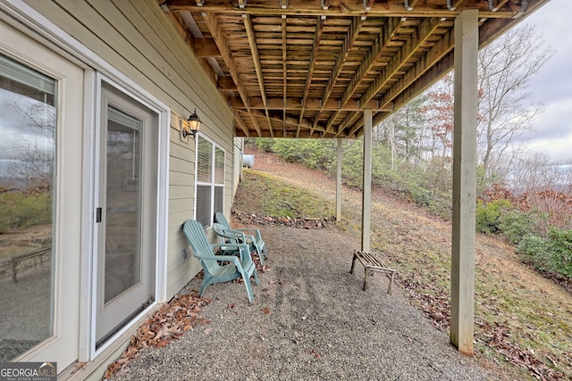 view of patio