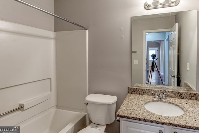 1624 Graystone Dr, Hampton, GA 30228 - bathroom with vanity and shower / bathtub combination