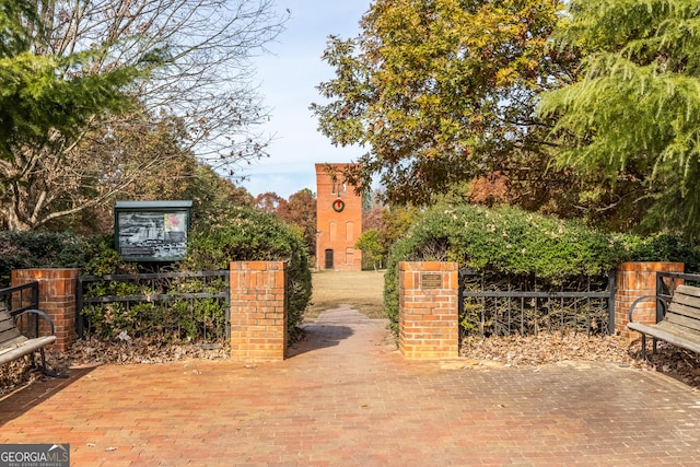 view of gate