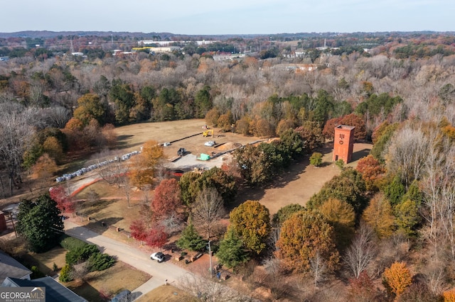 aerial view