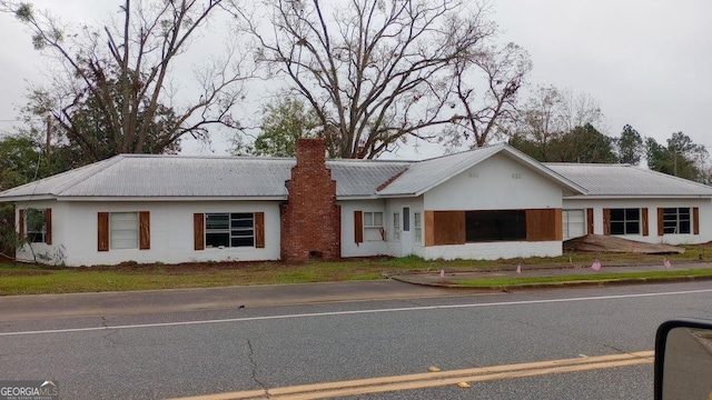 view of ranch-style home