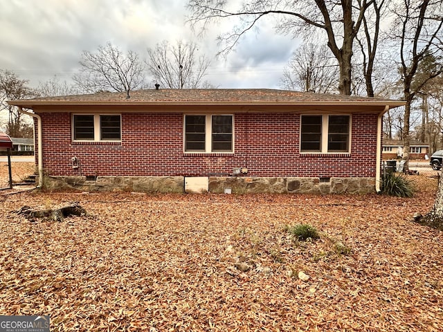 view of side of property