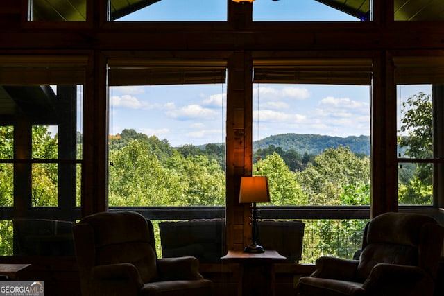 sunroom featuring plenty of natural light