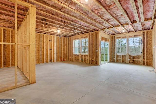 miscellaneous room featuring concrete floors