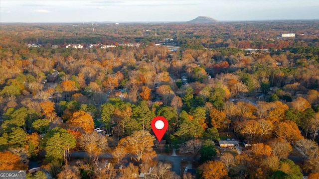 aerial view