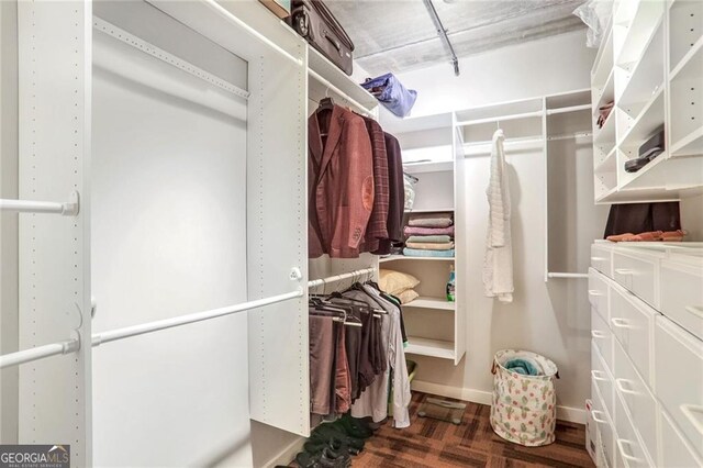 view of spacious closet