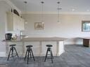 kitchen with a breakfast bar area