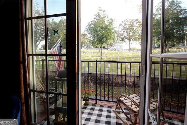 view of entryway