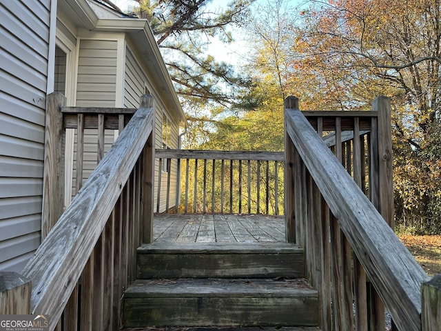 6268 Marbut Farms Trl, Lithonia, GA 30058 - view of wooden deck