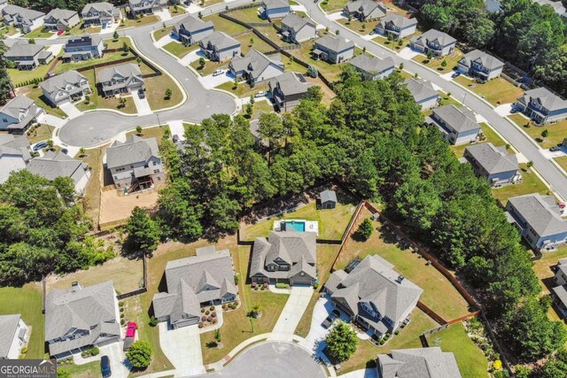 aerial view