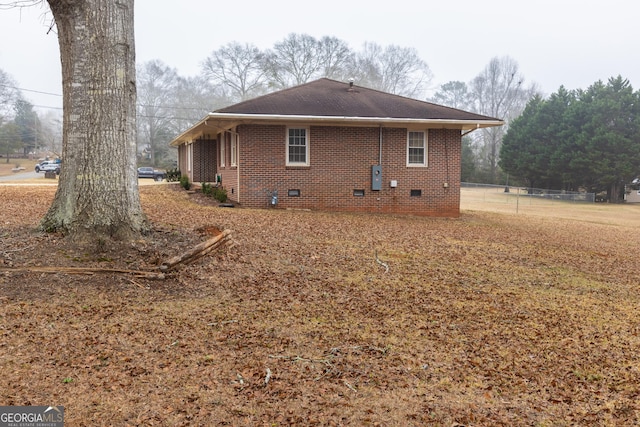 view of property exterior