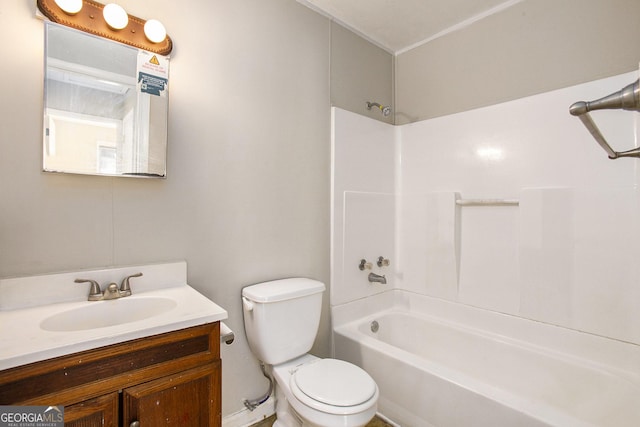 1471 Cedar Creek Ln, Riverdale, GA 30296 - full bathroom featuring shower / tub combination and vanity