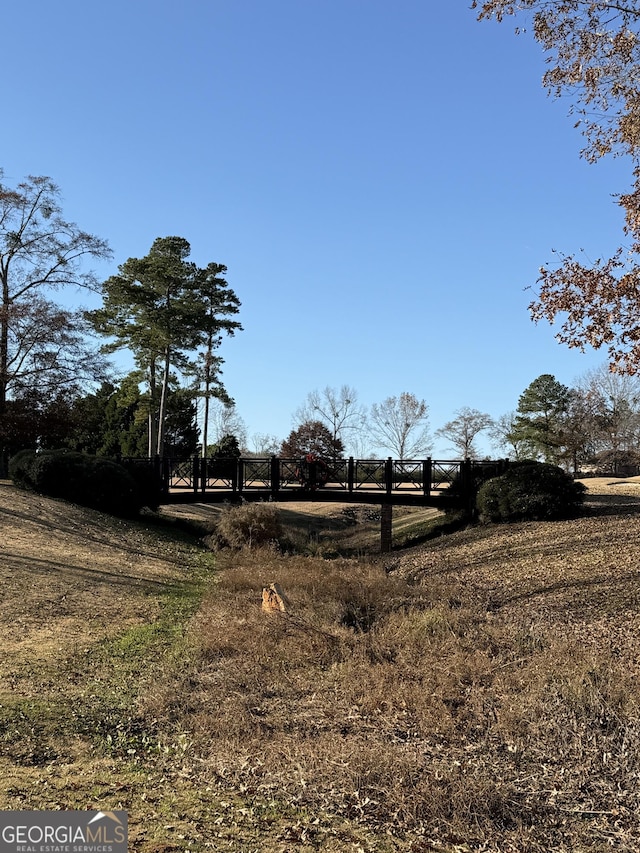 view of yard featuring a rural view