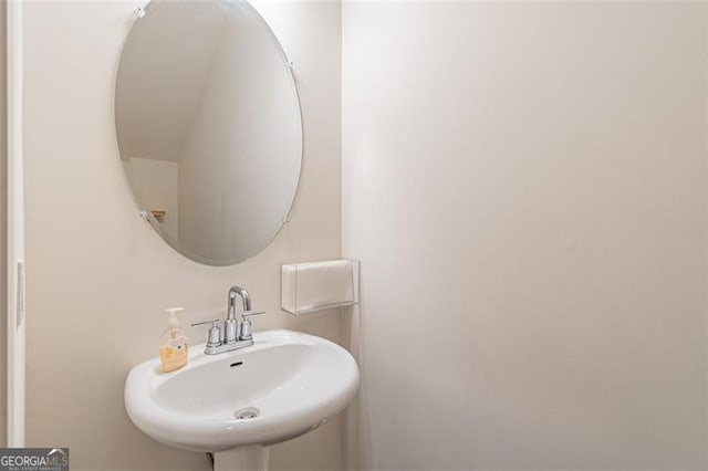 bathroom with sink