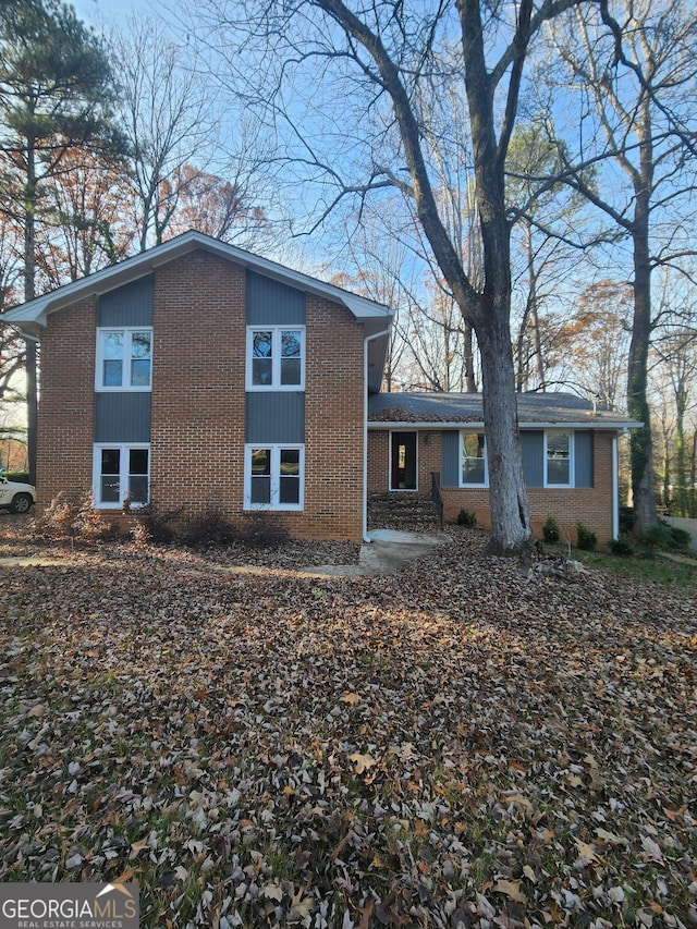 view of rear view of property