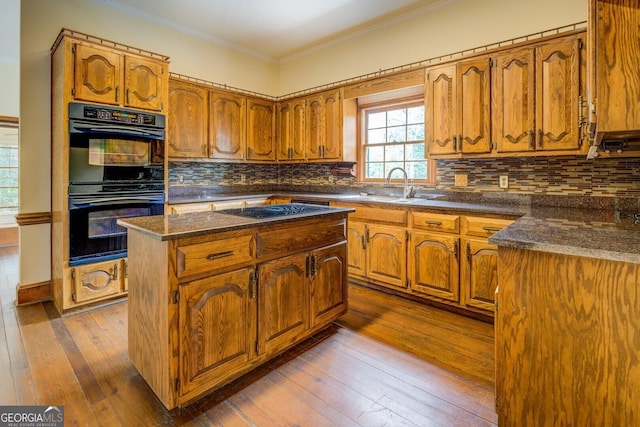 unfurnished dining area with dark hardwood / wood-style floors