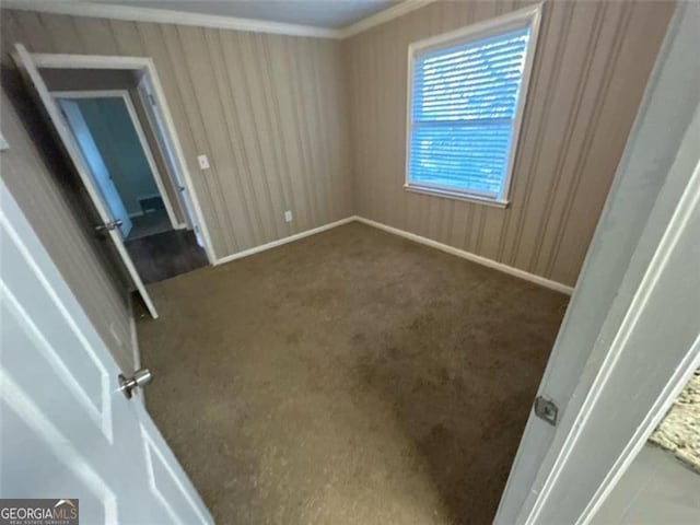 spare room with carpet flooring