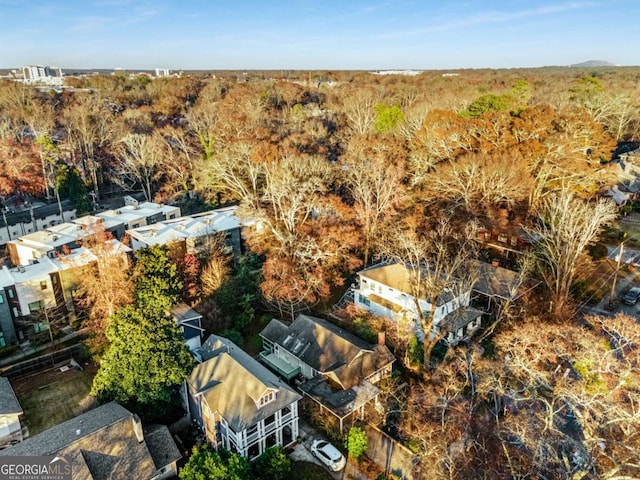 aerial view