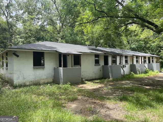 view of front of house