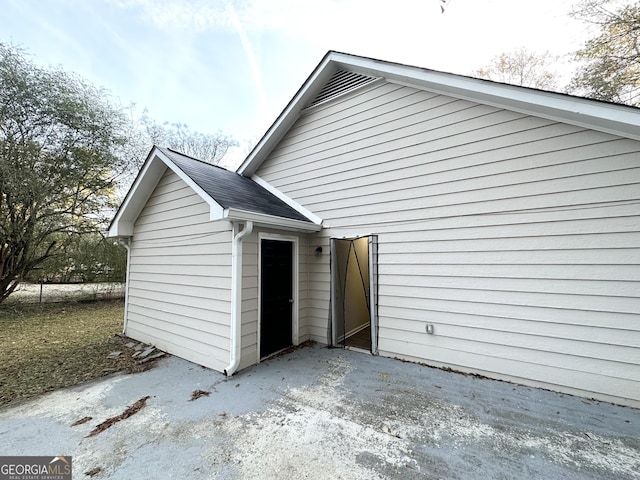 view of rear view of house