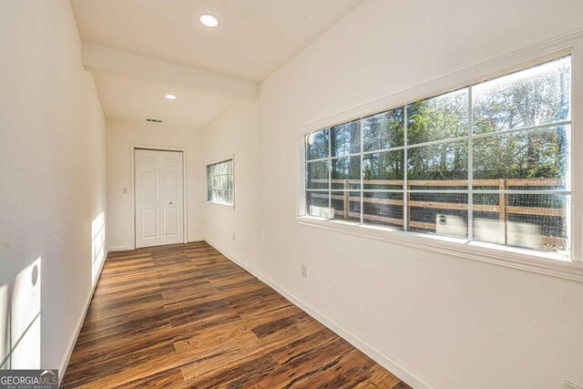 3625 Pointer Rd, Loganville, GA 30052 - corridor featuring wood finished floors, baseboards, and recessed lighting