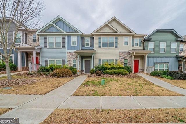 view of townhome / multi-family property