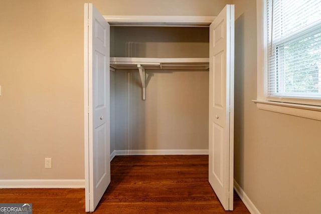 view of closet