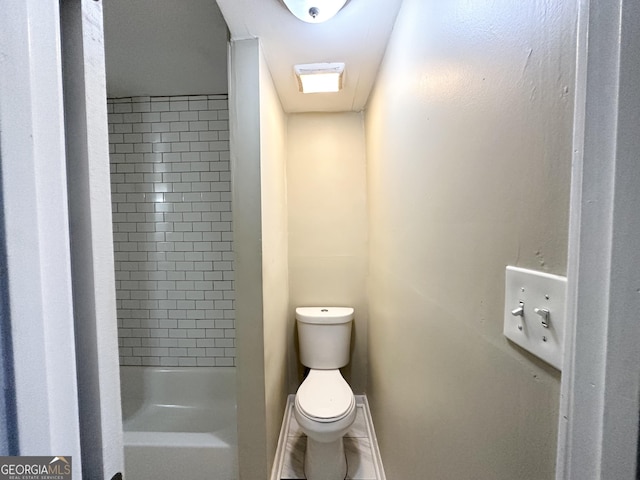 bathroom with toilet