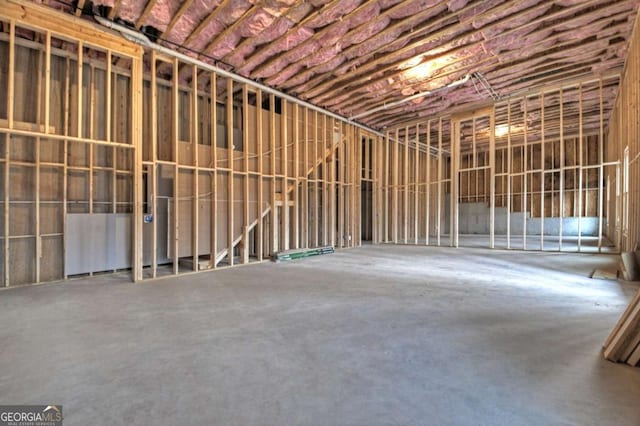 miscellaneous room featuring concrete floors