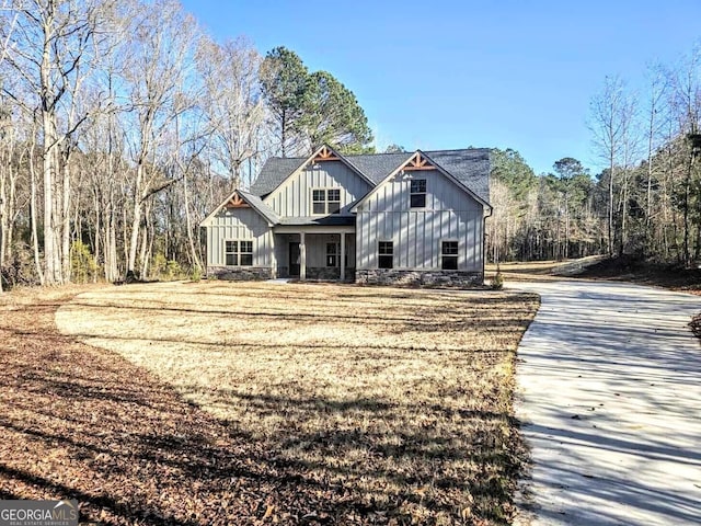 view of rear view of house