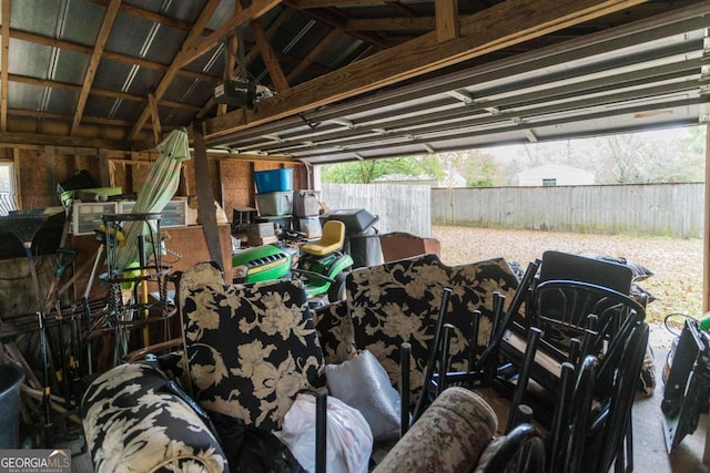 610 W Liberty, Claxton, GA 30417 - view of garage