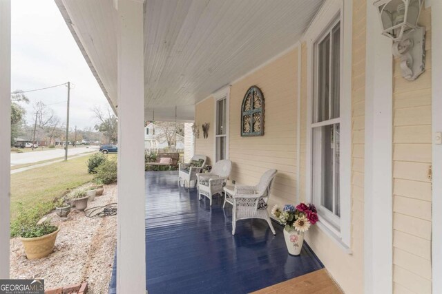 610 W Liberty, Claxton, GA 30417 - view of patio with covered porch