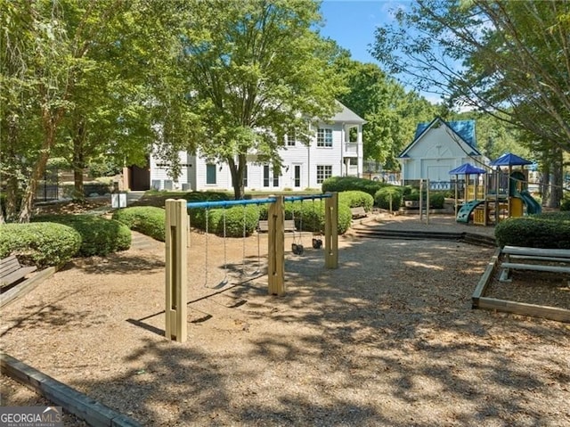 view of playground