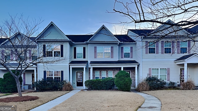 view of townhome / multi-family property